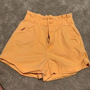 Women's Orange Shorts